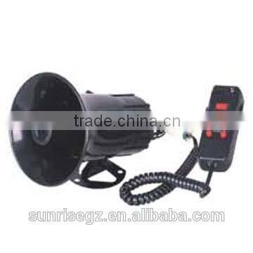 Car Electronic Siren, Amplifier,Emergency Alarm Siren,Police Siren,Siren Speaker,Alarm Speaker(SR-ES-05B-5TONE) 50W,12 or 24V