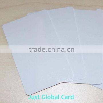 Cheap 13.56mhz RFID Blank PVC card matches RFID UID contactless reader