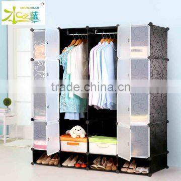 Plastic wardrobe cabinet used cloths