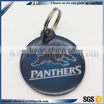Silk screen printed dog tags