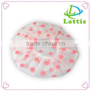 PE shower cap for pedicure massage chair spa Fashionable Hotel Shower Cap