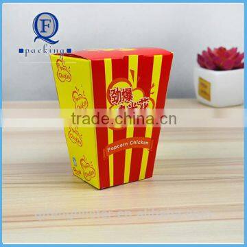 Popcorn / Fired Chicken Paper Box With Custom Printing