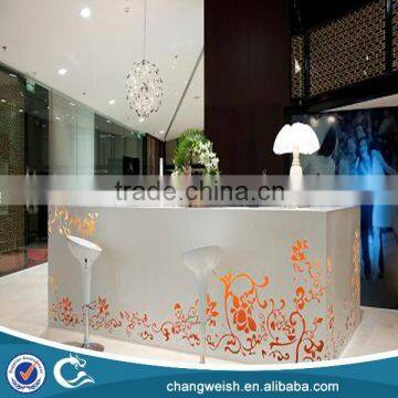 costume display case,reception desk display case