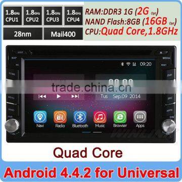 Ownice Quad Core Android 4.4 for nissa x-trail 2 din car dvd car radio with gps Support OBDll 3G