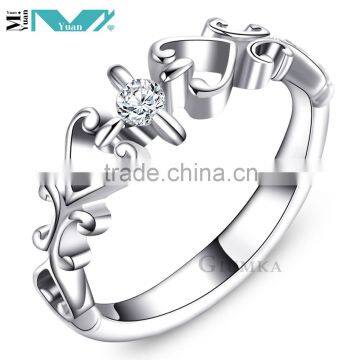 Latest Finger Ring Designs Stainless Steel Stone Ring