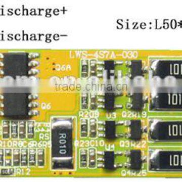 PCM/BMS/PCB For 14.8V(4S) lipo battery module pcb led,pcb assembly, pcb design