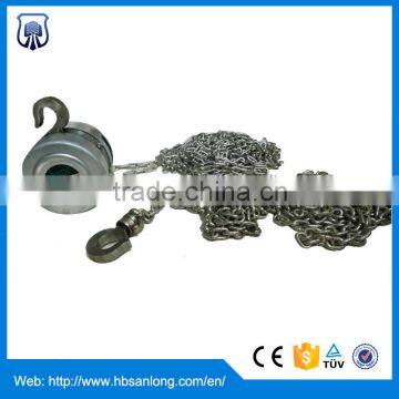 0.5 ton Stainless Steel chain block/ lifting hoist