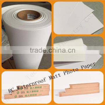 Wholesale 24" 260g Waterproof Matt Photo Paper Roll for Inkjet Printing