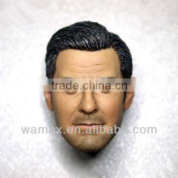 OEM plastic Movie star action figure head manufacturer