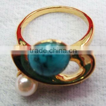 Fashion golden rings,High quality ladies ring,2013 new jewelry