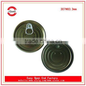 Wholesale Full Open 307# Tinplate Easy Open End for Canned Bean photo-5