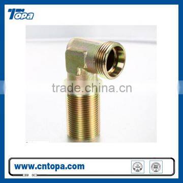 6C9-LN/6D9-LN Bulkhead 90 degree elbow npt male hydraulic hose pipe fitting