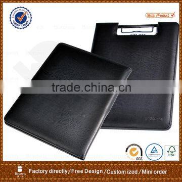 hot sale PU double folder with card holders