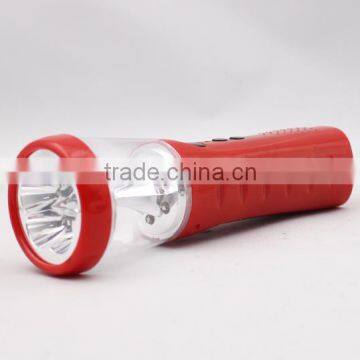 new products 2016 solar dynamo flashlight with fm radio