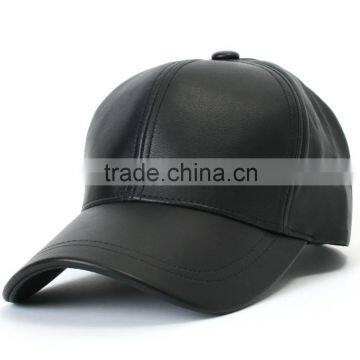 New Classic Genuine Leather Hats Baseball Cap with Snapback