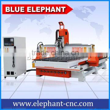 1530 Rotary Device ATC cnc router machine 1530 4 axis with CE, ISO 9001, SGS