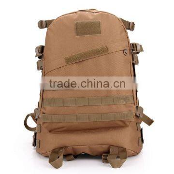 2016 Hot sale outdoor 600D camo camping mens washable 3D military tactical bag