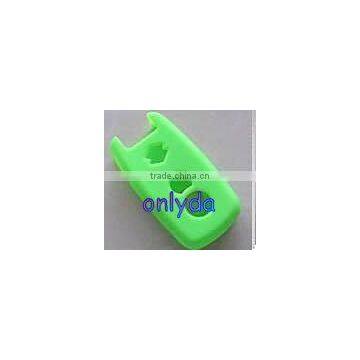 High quality rubber silicon key cover Suzuki remote key silicon cover (green)