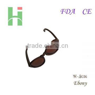 Natural Ebony Sunglasses With Polarized Lens photo-6