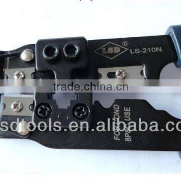 LSDbrand High Quality LS-210N Rj11 Rj12 Rj45 205mm Crimping Tool Cat5 Network Cable Crimp Tool Modular Plug Crimping Tool photo-2