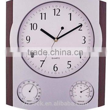 2014 NEW YINGZI CLOCK Weather Station Wall Clock With Temperature YZ-8905 photo-2
