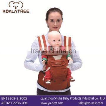 2016 multi-functional Baby carrier with baby hip seat