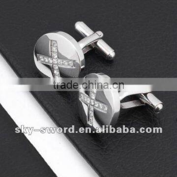 Unique Stainless steel cufflinks hot sale SC10007