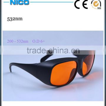 532nm Laser Safety Glasses for green laser protection