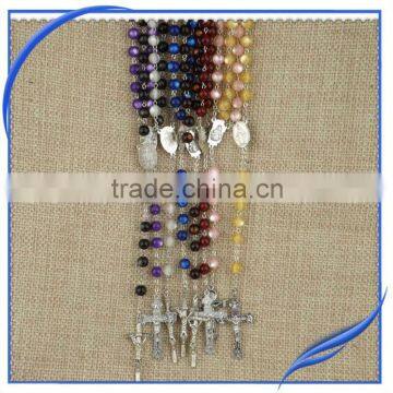 2014 High quality factory discount catholic rosary bracelet