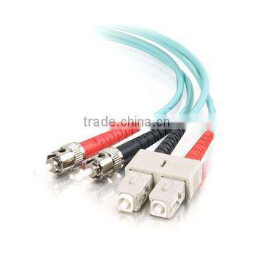 3m SC-ST 10Gb 50/125 OM3 Duplex Multimode PVC Fiber Optic Cable