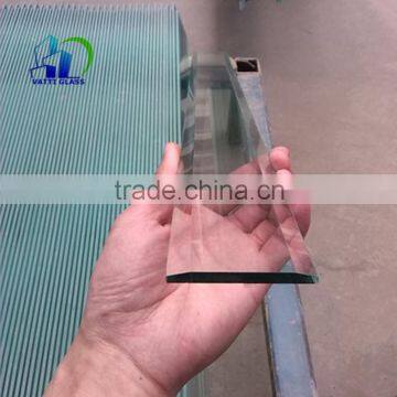 5mm beveled glass pieces cluster bevel clear float glass