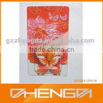 PVC blister and paperboard for gift packaging