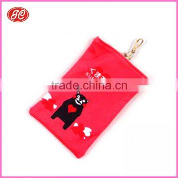 small quantity clothing manufacturer hand made bags waterproof microfiber phone pouch