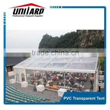 Transparent Aluminum Customized Canopy Tent With Clear Top Side