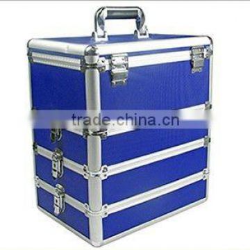 Professional Beauty Box Case Blue salon nail makeup NEW