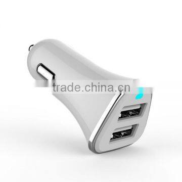 2.4A/3.1/5.0A car usb charger mobile phone charger for iphone 5 charger(JS-B14)