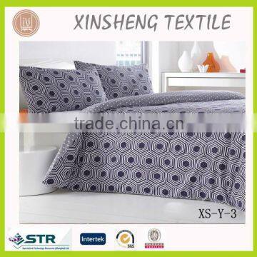 Hot selling brushed microfiber bedding set