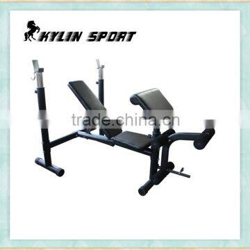 Standard Weight Bench with Butterfly multi-purpose gym bench Preacher Curl and Leg Developer