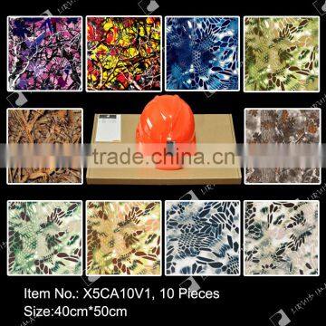 Liquid Image 10 Pieces Water Transfer Printing Film 40cm*50cm Size No.X5CA10V1