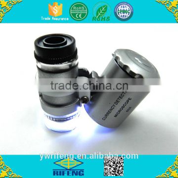 Mini Pocket Microscope with LED Definition Currency Detecting