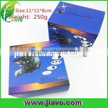 Bluetooth Walkie Talkie Intercom Interphone Motorcycle Helmet Headset photo-5