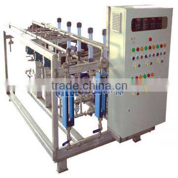 Automatic polymer control unit hypochlorite dosing system