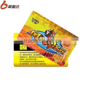 4 Color Printing IC Card AT24C16 16K Bit