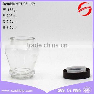 200ml glass jar sealed with cap