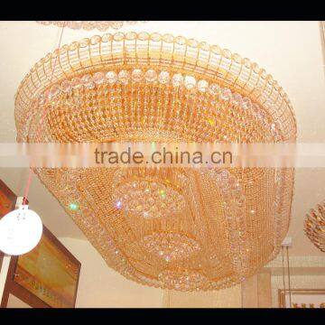 modern large hotel lobby ceiling