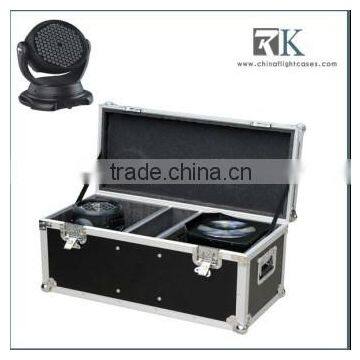 RK HOT SALE , 1 hold 2 lights ,Led street moving head lighting road ready flight case