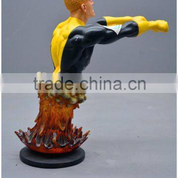 Superman Cartoon Statue Polystone Resin Superman Statue Resin Casting Big Figurines photo-3