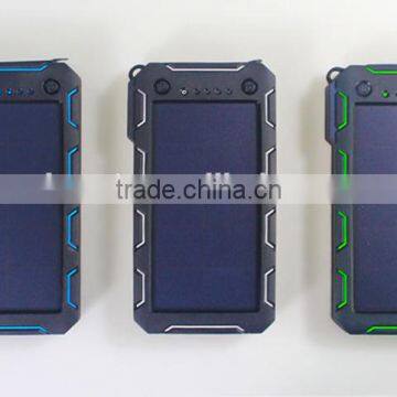 Real Capacity 15000mah Waterproof Solar Cell Power Bank Portable Charger for Iphone Xiaomi Power Bank photo-6