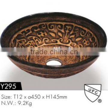 Tempered Glass Vessel With CUPC Certificate Y295