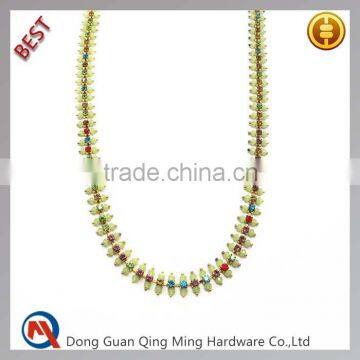 Custom Rhinestone Pave Triming Crystal Jewelry